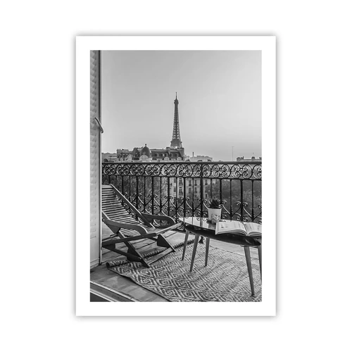 Plagát - Parížske popoludnie - 50x70 cm