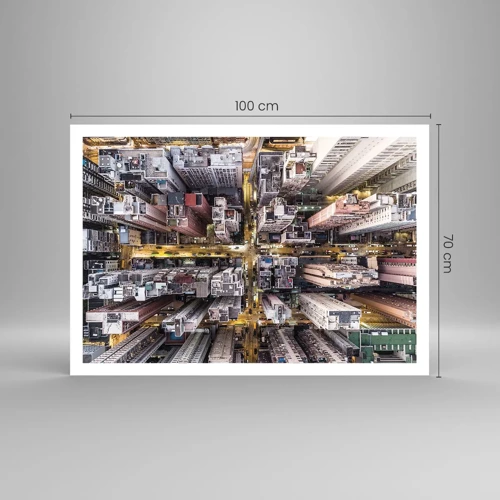 Plagát - Pozdrav z Hongkongu - 100x70 cm