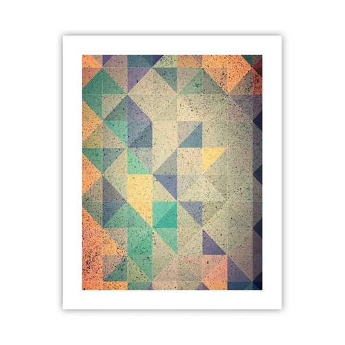 Plagát - Republika trojuholníkov - 40x50 cm