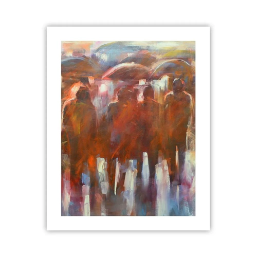 Plagát - Rovnocenní v daždi a hmle - 40x50 cm
