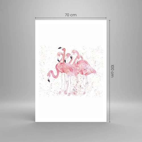 Plagát - Ružový ansámbl - 70x100 cm