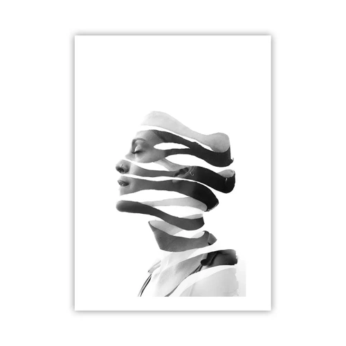 Plagát - Surrealistický portrét - 50x70 cm