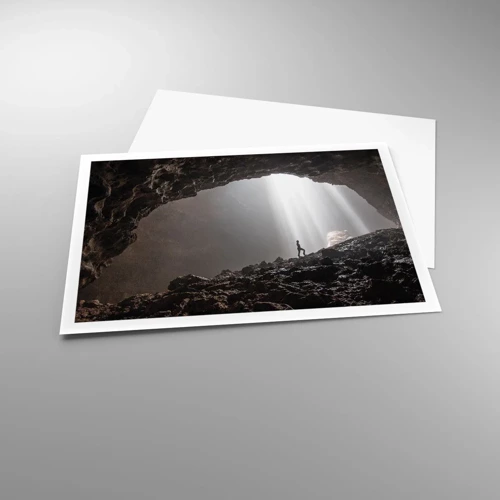 Plagát - Svetelná jaskyňa - 100x70 cm