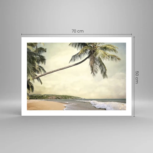 Plagát - Tropický sen - 70x50 cm