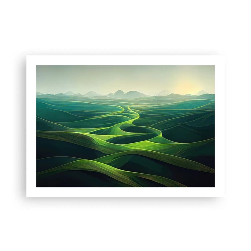Plagát - V zelených údoliach - 70x50 cm