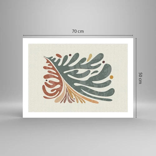 Plagát - Viacfarebný list - 70x50 cm