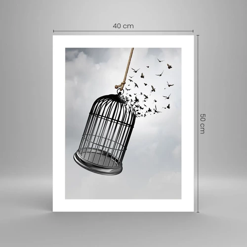 Plagát - Viera… nádej… sloboda! - 40x50 cm