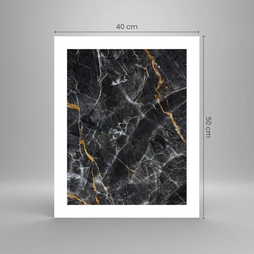 Plagát - Vnútorný život kameňa - 40x50 cm