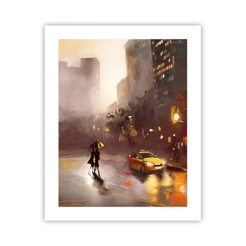 Plagát - Vo svetlách New Yorku - 40x50 cm