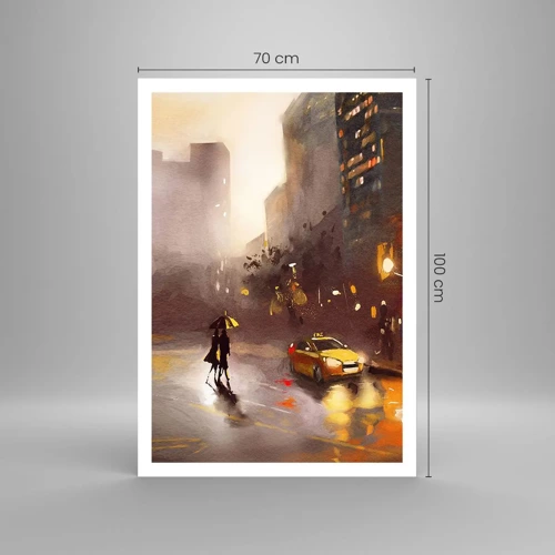 Plagát - Vo svetlách New Yorku - 70x100 cm