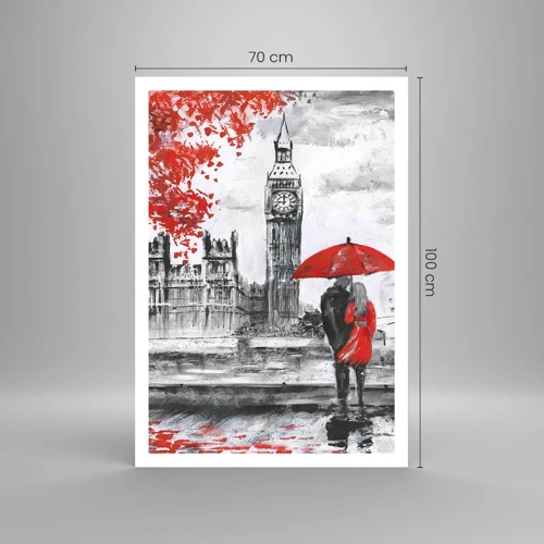 Plagát - Zamilovaní do Londýna - 70x100 cm
