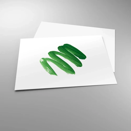 Plagát - Zelený žart - 40x30 cm