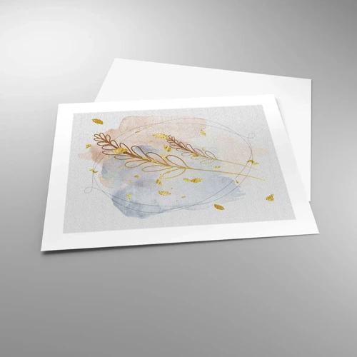 Plagát - Zlatý závan - 50x40 cm