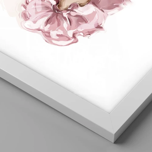 Plagát v bielom ráme - Ako maľovaná… - 40x30 cm
