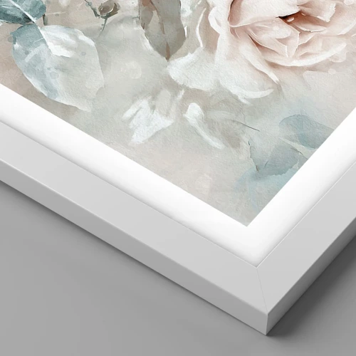 Plagát v bielom ráme - Duch romantizmu - 70x50 cm