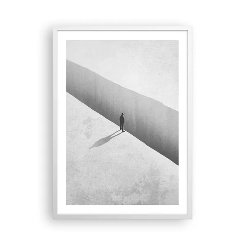 Plagát v bielom ráme - Jasný cieľ - 50x70 cm