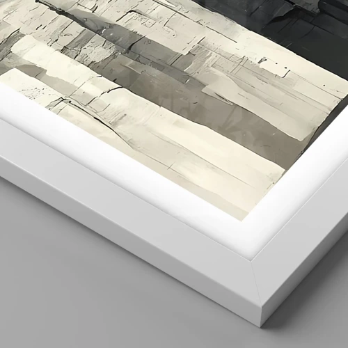 Plagát v bielom ráme - Majestátnosť starožitnosti - 91x61 cm