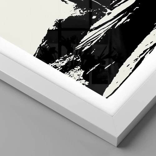 Plagát v bielom ráme - Nový pohľad - 100x70 cm