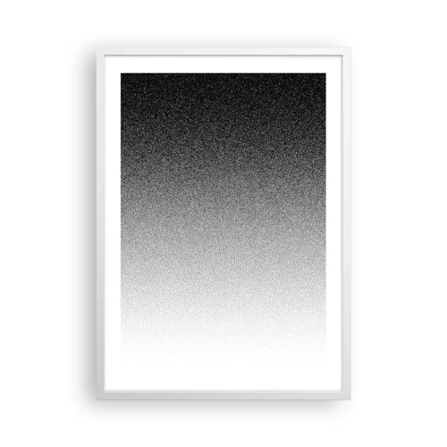 Plagát v bielom ráme - Smerom ku svetlu - 50x70 cm
