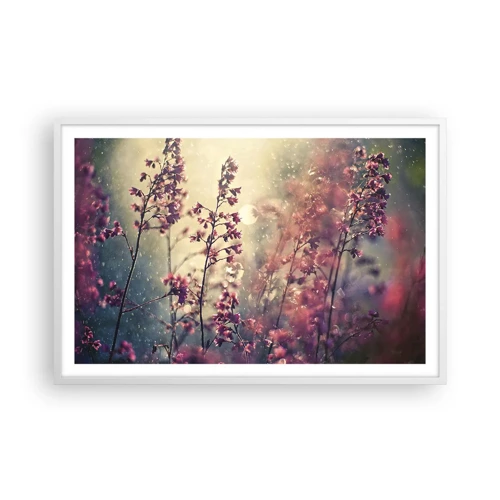 Plagát v bielom ráme - Tajná záhrada - 91x61 cm
