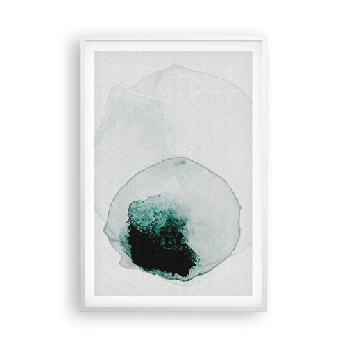 Plagát v bielom ráme - V kvapke vody - 61x91 cm