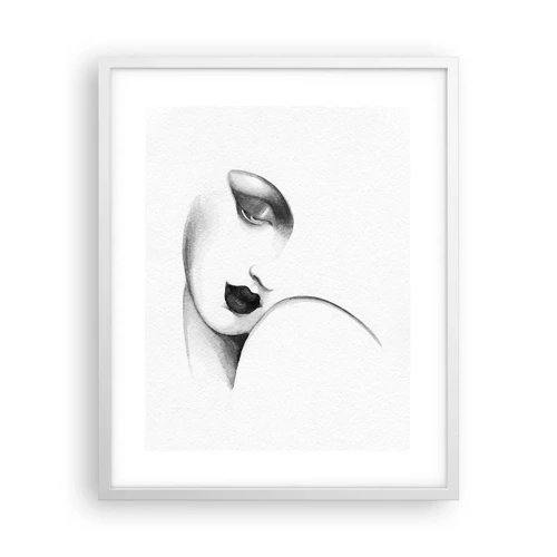 Plagát v bielom ráme - V štýle Lempickej - 40x50 cm