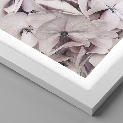 Plagát v bielom ráme - V záplave kvetov - 61x91 cm