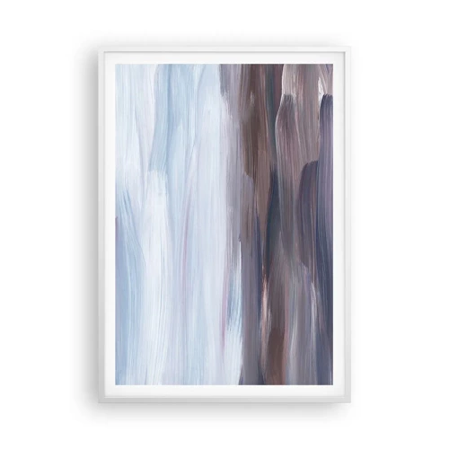 Plagát v bielom ráme - Živly: voda - 70x100 cm