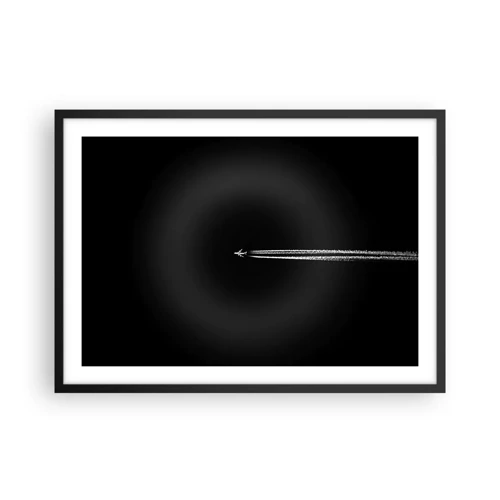 Plagát v čiernom ráme - Do inej dimenzie - 70x50 cm