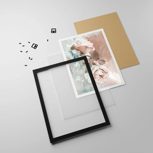 Plagát v čiernom ráme - Duch romantizmu - 50x70 cm