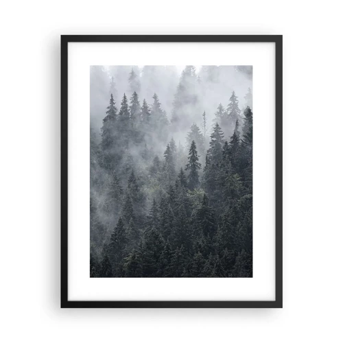 Plagát v čiernom ráme - Lesné svitania - 40x50 cm