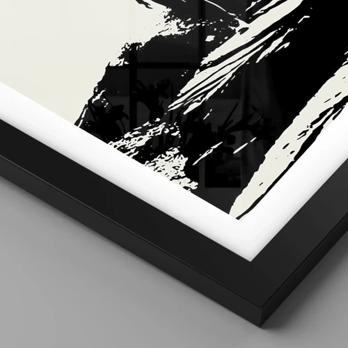 Plagát v čiernom ráme - Nový pohľad - 100x70 cm