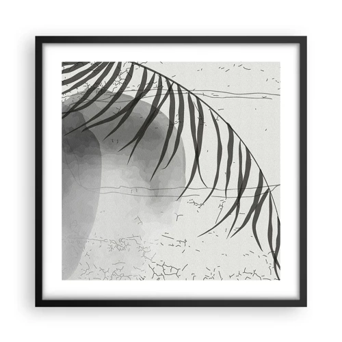 Plagát v čiernom ráme - Subtílna exotika prírody - 50x50 cm