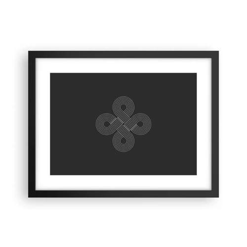 Plagát v čiernom ráme - V keltskom duchu - 40x30 cm
